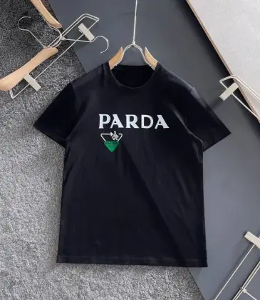 Prada T-Shirts for Men milan Black/White #A47313