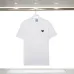 12Prada T-Shirts for Men triangle-logo Black/White #A48647