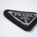 7Prada T-Shirts for Men triangle-logo Black/White #A48647