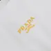 15Prada T-Shirts for Men yellow logo  #A47309