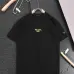 1Prada T-Shirts for Men yellow logo  #A47309