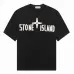 4Stone Island T-Shirts for Men Black/White #A47335