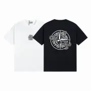 Stone Island T-Shirts for Men Black/White #A47343