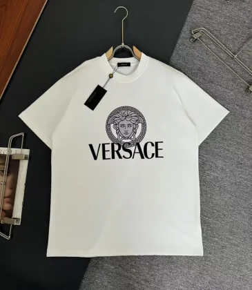 Versace T-Shirts for AAAA Versace T-Shirts Black/White #A50318