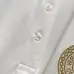 25Versace T-Shirts Polo for Men t-shirts Buttons Black/White #A46685
