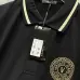 7Versace T-Shirts Polo for Men t-shirts Buttons Black/White #A46685
