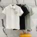 1Versace T-Shirts Polo for Men t-shirts Buttons Black/White #A46685