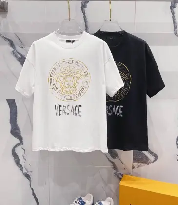 Versace T-Shirts for Men t-shirts Black/White #A47354