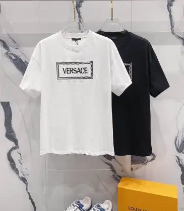 Versace T-Shirts for Men t-shirts Black/White #A47355