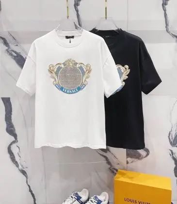 Versace T-Shirts for Men t-shirts Black/White #A47356