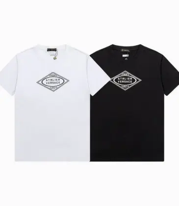 Versace T-Shirts for Men t-shirts Black/White #A47358