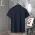 3YSL T-Shirts Polo for MEN Pure black Pure white Pure blue Pure green #A46705
