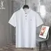 6YSL T-Shirts Polo for MEN Pure black Pure white Pure blue Pure green #A46705