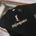 6YSL T-Shirts for MEN Black/White #A53132