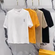 YSL T-Shirts for MEN Solid Color #A47061