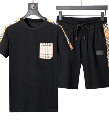 Burberry Tracksuits for Burberry Short Tracksuits for men #A22502