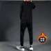 3Ch**el fleece sweatshirt for Men's long tracksuits Size M-4XL #A31099