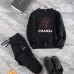 1Ch**el fleece sweatshirt for Men's long tracksuits Size M-4XL #A31100