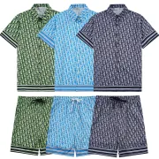 Dior tracksuits for Dior Short Tracksuits for men #A24785