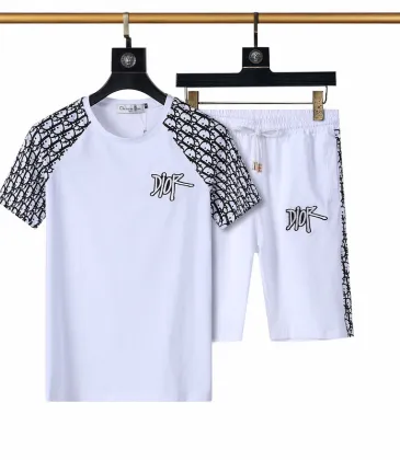 Dior tracksuits for Dior Short Tracksuits for men #A21769
