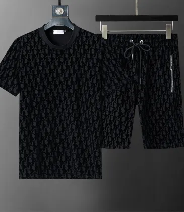 Dior tracksuits for Dior Short Tracksuits for men #A46139