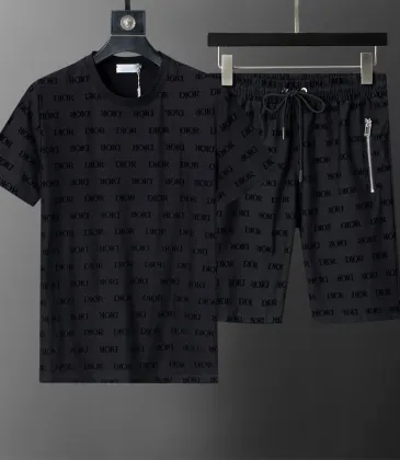 Dior tracksuits for Dior Short Tracksuits for men #A46141