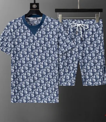 Dior tracksuits for Dior Short Tracksuits for men #A49653