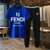 1Fendi Tracksuits for Fendi Short Tracksuits for men #A25742