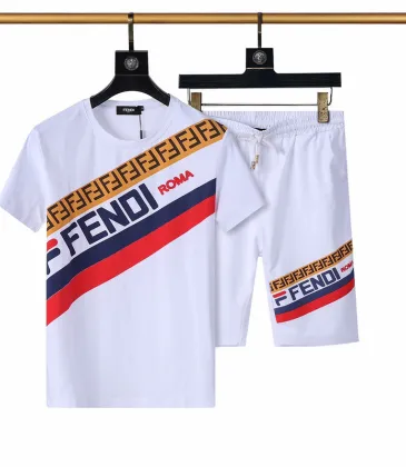 Fendi Tracksuits for Fendi Short Tracksuits for men #A21764