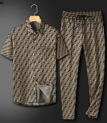 Fendi Tracksuits for Fendi Short Tracksuits for men #A48903