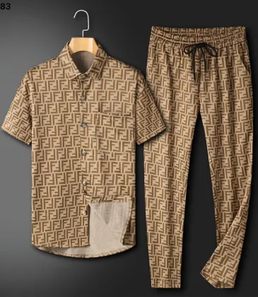 Fendi Tracksuits for Fendi Short Tracksuits for men #A48904