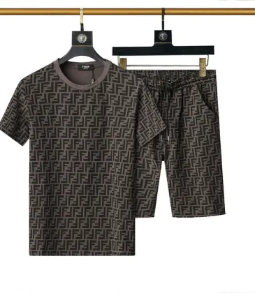Fendi Tracksuits for Fendi Short Tracksuits for men #A51974
