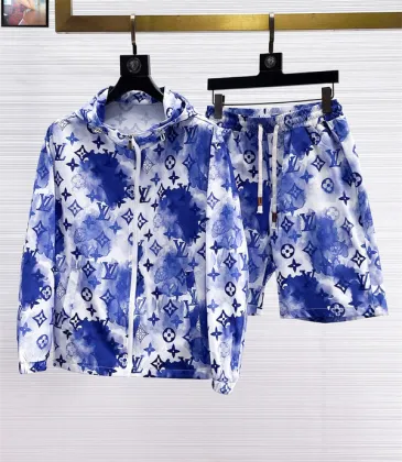 Louis Vuitton tracksuits for Louis Vuitton short tracksuits for men #A36956