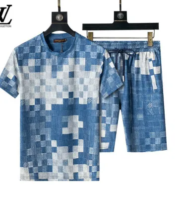 Louis Vuitton tracksuits for Louis Vuitton short tracksuits for men #A51955