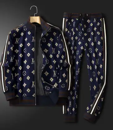 Louis Vuitton tracksuits for Men long tracksuits #A42301