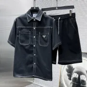 Prada Tracksuits for Prada Short Tracksuits for men #A49087