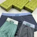 4Gucci Underwears for Men Soft skin-friendly light and breathable (3PCS) #A37470