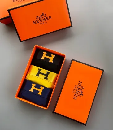 HERMES Underwears for men 95% cotton +5% spandex (3PCS) #99115934