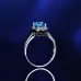 11Popular fashion simple white gold heart-shaped pink opal ring #999914512