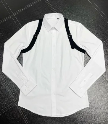 Alexander McQueen Shirts for Alexander McQueen Long-Sleeved Shirts for Men #A23452