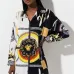 9Versace Digital printed shirt dress #99116378