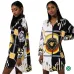 1Versace Digital printed shirt dress #99116378