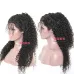 4 long curly hair black small volume front lace wig hand woven hood factory spot wholesale LS-030 #9116408