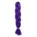 14African wig braid monochrome chemical fiber big braid Jumbo braid hair high temperature Jacques dirty braid chemical fiber (100g, 24 in) #999909685