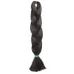 17African wig braid monochrome chemical fiber big braid Jumbo braid hair high temperature Jacques dirty braid chemical fiber (100g, 24 in) #999909685
