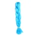 24African wig braid monochrome chemical fiber big braid Jumbo braid hair high temperature Jacques dirty braid chemical fiber (100g, 24 in) #999909685