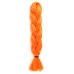 25African wig braid monochrome chemical fiber big braid Jumbo braid hair high temperature Jacques dirty braid chemical fiber (100g, 24 in) #999909685