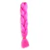 30African wig braid monochrome chemical fiber big braid Jumbo braid hair high temperature Jacques dirty braid chemical fiber (100g, 24 in) #999909685