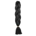 33African wig braid monochrome chemical fiber big braid Jumbo braid hair high temperature Jacques dirty braid chemical fiber (100g, 24 in) #999909685