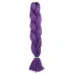 5African wig braid monochrome chemical fiber big braid Jumbo braid hair high temperature Jacques dirty braid chemical fiber (100g, 24 in) #999909685